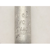 Homac AAPT 1/0-90 Overhead Compression Pin Terminal 5/8" Aluminum LOT OF 3