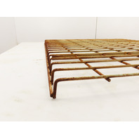 Lyon bulk storage heavy duty waterfall wire decking  36"wide x 30"deep