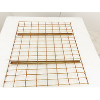 Lyon bulk storage heavy duty waterfall wire decking  36"wide x 30"deep