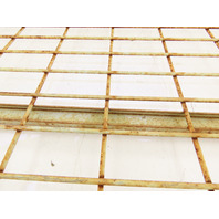 Lyon bulk storage heavy duty waterfall wire decking  24"wide x 30"deep