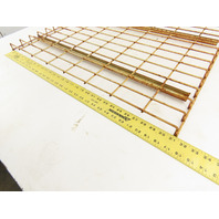 Lyon bulk storage heavy duty waterfall wire decking  24"wide x 30"deep