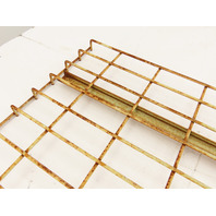 Lyon bulk storage heavy duty waterfall wire decking  24"wide x 30"deep