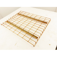 Lyon bulk storage heavy duty waterfall wire decking  24"wide x 30"deep