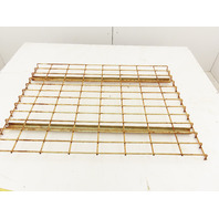 Lyon bulk storage heavy duty waterfall wire decking  24"wide x 30"deep