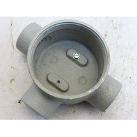 Appleton GR-EFHC Conduit Outlet Box Explosion Proof Type T  1"NPT Hubs Aluminum