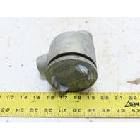 CROUSE HINDS GUAB 36 Conduit Outlet Box Explosion Proof 1"NPT Hubs Malleable