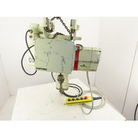 Coffing 2 Ton 2-Speed Chain Hoist 5/16 FPM 20'Lift Power Trolley