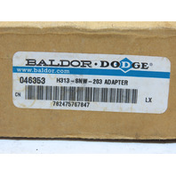 Dodge Baldor H313-SNW-203 Adapter Catalog #046353 - NEW in Factory Box