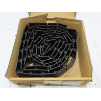 Rexnord S815-2.63IN Wide Carbon Steel Conveyor Chain Belt  10' Long
