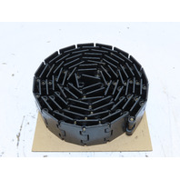 Rexnord S815-2.63IN Wide Carbon Steel Conveyor Chain Belt  10' Long