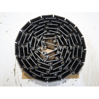 Rexnord S815-2.63IN Wide Carbon Steel Conveyor Chain Belt  10' Long