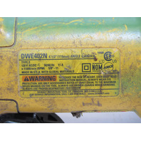 DEWALT DWE402N 4-1/2-Inch 11-Amp Paddle Switch Angle Grinder Tested