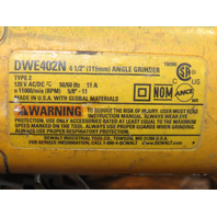 DEWALT DWE402N 4-1/2-Inch 11-Amp Paddle Switch Angle Grinder Tested