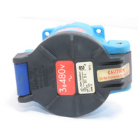 Meltric 31-14243 DR1 Receptacle Plug Assembly 30A 480V