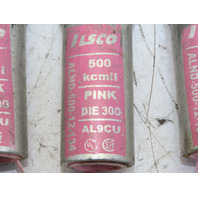 QTY 10 Ilsco ALND-500-12-134 500KCMIL MCM 2-HOLE 1/2" Stud Crimp Compression Lug