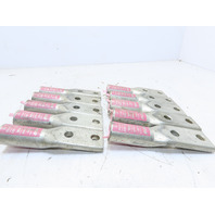 QTY 10 Ilsco ALND-500-12-134 500KCMIL MCM 2-HOLE 1/2" Stud Crimp Compression Lug