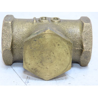 CONTROL DEVICES CB75 Check Valve Air Brass 3/4 in NPT 3/4 NPT 250 psi Pressure