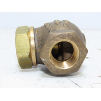 Pokorney Chicago 1012 1/2"NPT Bronze Spring-Loaded Vacuum Check Valves Ser.1000