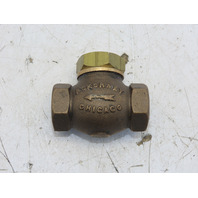 Pokorney Chicago 1012 1/2"NPT Bronze Spring-Loaded Vacuum Check Valves Ser.1000
