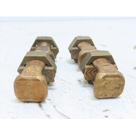 Lot of 4 BURNDY KS29 DB Copper Split Bolt Connector Servit 1STR-250 T8-250 R250
