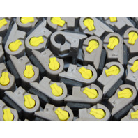 Rexnord TCF1505-12 MATTOP RubberTop 1500Straight Running Conveyor Belt Chain10FT