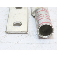 PANDUIT LCC350-12-X Compression Lug 350 KCMIL Copper 1/2" Stud 2-Hole 1pc