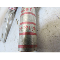 PANDUIT LCC350-12-X Compression Lug 350 KCMIL Copper 1/2" Stud 2-Hole 1pc