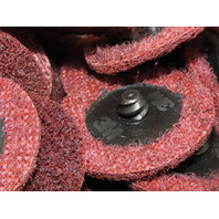 3M Scotch-Brite 07481 Roloc Medium 2 inch Surface Conditioning Disc - 48 Count