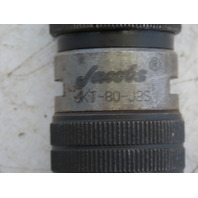 Jacobs JKT-80-J2S 0" to .315" Capacity #2 JT Mount Precision Keyless Drill Chuck