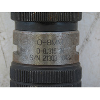 Jacobs JKT-80-J2S 0" to .315" Capacity #2 JT Mount Precision Keyless Drill Chuck