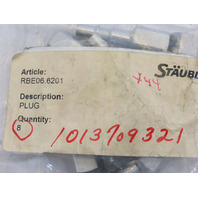 New Genuine Staubli RBE06.6201 Quick Release Connect Plug Coupling Fitting 1pc
