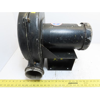 Baldor 2HP Cast Aluminum Pressure Blower 5x4" 3450RPM 208-230/460V 3Ph