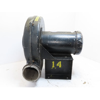 Baldor 2HP Cast Aluminum Pressure Blower 5x4" 3450RPM 208-230/460V 3Ph