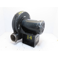Baldor 2HP Cast Aluminum Pressure Blower 5x4" 3450RPM 208-230/460V 3Ph