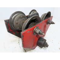 Dayton 2Z615A 1/2 Ton Push/Pull Hoist Beam Trolley 2.5-5.25" Flange 1000Lbs.