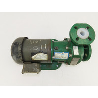 Sundyne KM1515 ANSIMAG Sealless Magnetic Drive ETFE Lined 1/2HP Chemical Pump