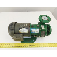 Sundyne KM1515 ANSIMAG Sealless Magnetic Drive ETFE Lined 1/2HP Chemical Pump