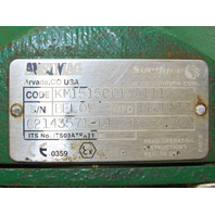 Sundyne KM1515 ANSIMAG Sealless Magnetic Drive ETFE Lined 1/2HP Chemical Pump