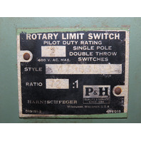 P&H 443L211 Hevi-Lift 15000LB 7.5Ton Bridge Crane Hoist 40 Feet of Lift 15FPM