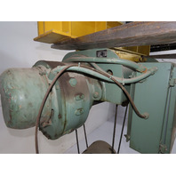 P&H 443L211 Hevi-Lift 15000LB 7.5Ton Bridge Crane Hoist 40 Feet of Lift 15FPM