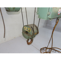 P&H 443L211 Hevi-Lift 15000LB 7.5Ton Bridge Crane Hoist 40 Feet of Lift 15FPM