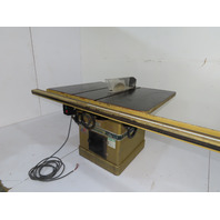 Powermatic Model 72 Table Saw 12/14" Tilting Arbor 3Ph 7.5Hp Biesemeyer 48"Rip