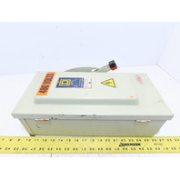 Square D H-362AWK 60A Fusible 3P Safety Disconnect Switch 600V AC/DC Raintight
