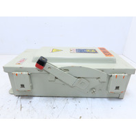 Square D H-362AWK 60A Fusible 3P Safety Disconnect Switch 600V AC/DC Raintight