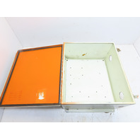 Hoffman 16" X 14" X 8" Electrical Enclosure Type 13 W/ Backplate