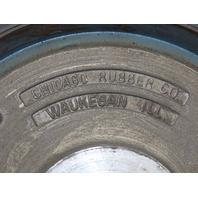 Chicago Universal R54-12 Hub 1-1/2" Bore 3x12" Contact Wheel Belt Sander Grinder