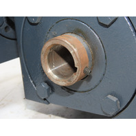 Hub City 0230-18838 56C Right Angle Double Gear Reducer 2400:1 0.73RPM 0.033hp