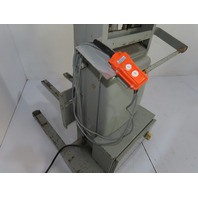 Big Joe Walkie Stacker 1500 lbs. Cap 96" 8FT Lift 208V THREE PHASE