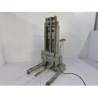 Big Joe Walkie Stacker 1500 lbs. Cap 96" 8FT Lift 208V THREE PHASE