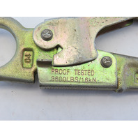 Qty 2 MSA 10002490 Locking Gate Safety Snap Hook Proof Tested 3600LBS Forged USA